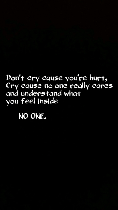 No one