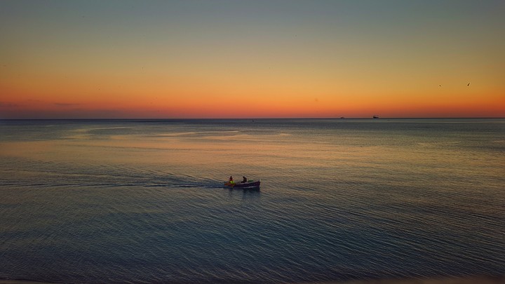 The end of the day