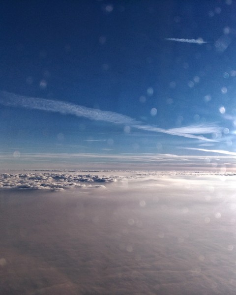 Above the clouds