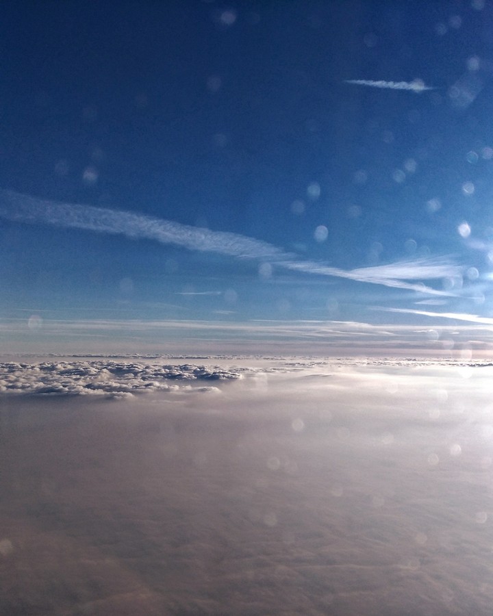 Above the clouds