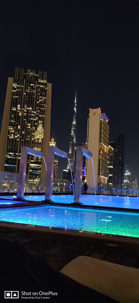 night view dubai