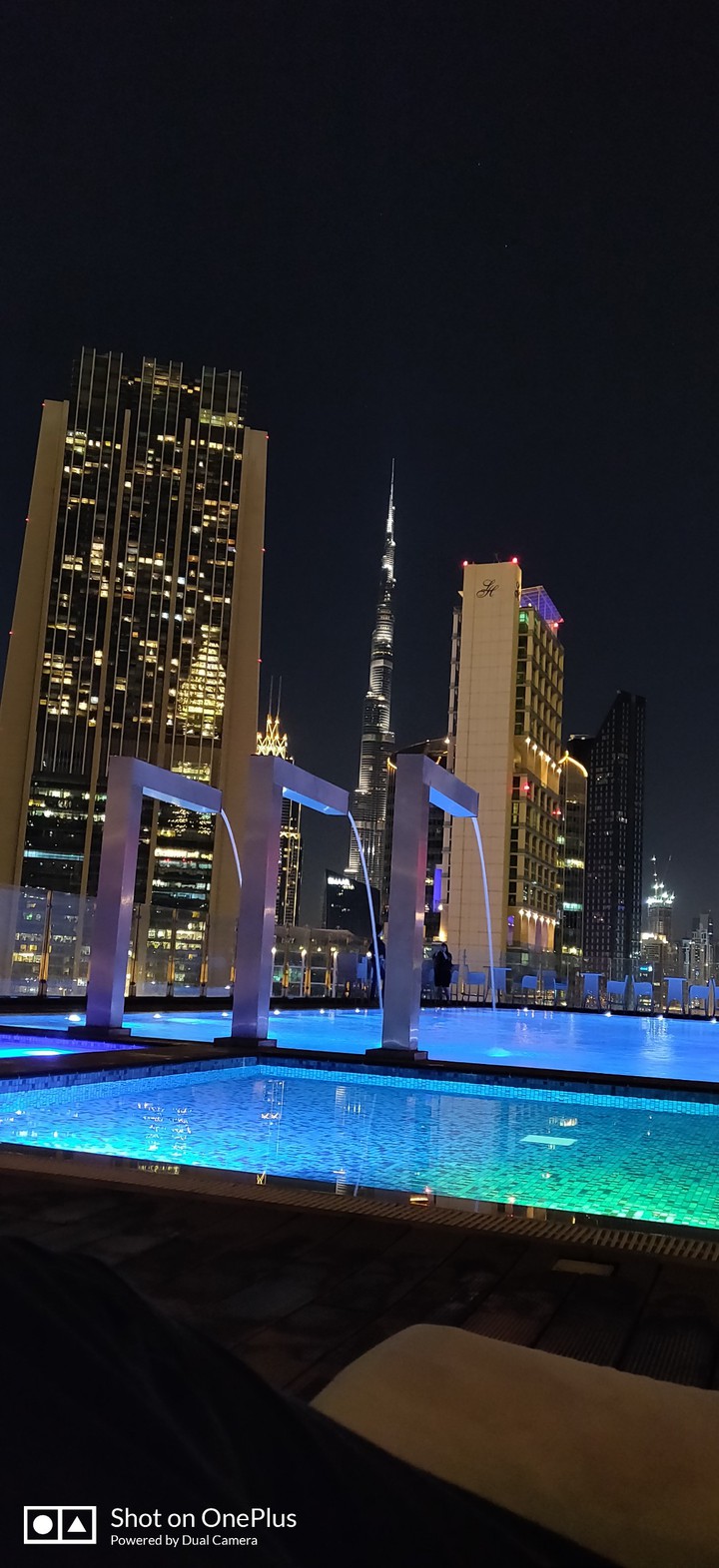 night view dubai