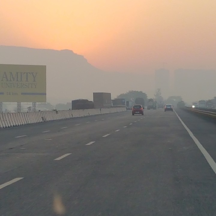 Morning , Mumbai Metro City , India
