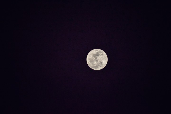 a full moon