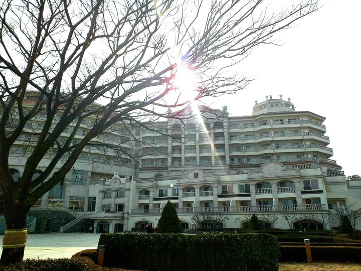 고급호텔 (코로나발생전에 감)