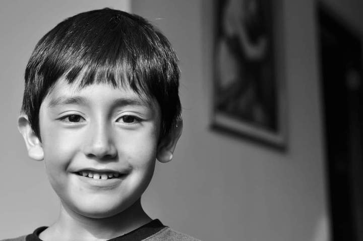 La pureza de un niño reflejada en la mirada!!