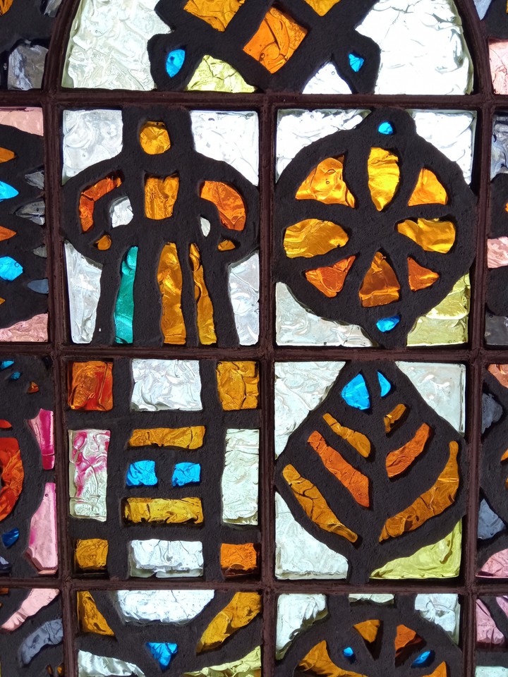 colourful glass
