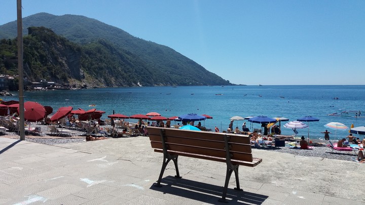 Camogli Beach, Genoa, Ligury, Italy