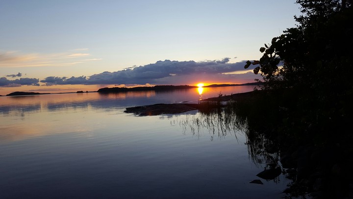 Finland sunset