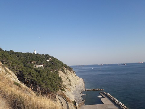 sky, coast壁纸