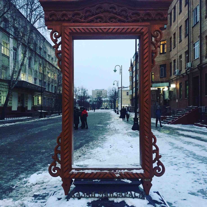 окно на улице