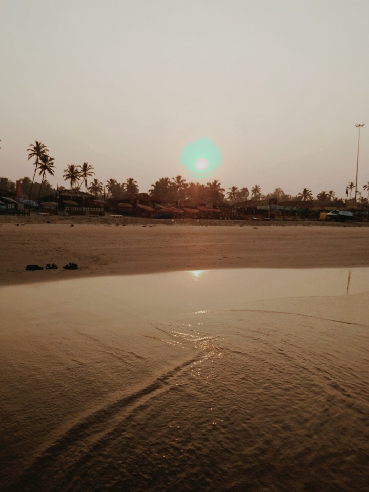 morning on beach