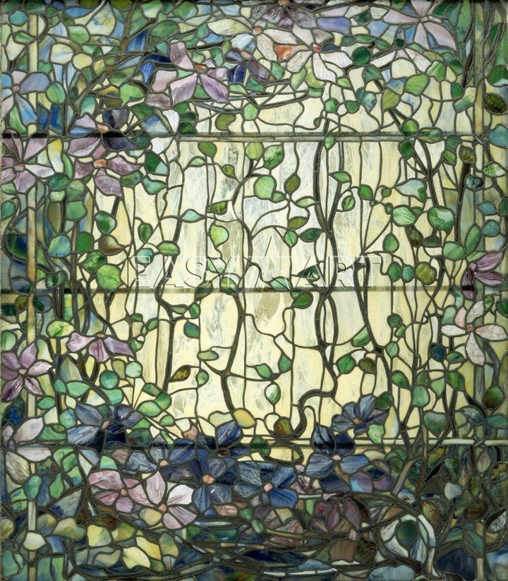 "Clematis" Louis Comfort Tiffany