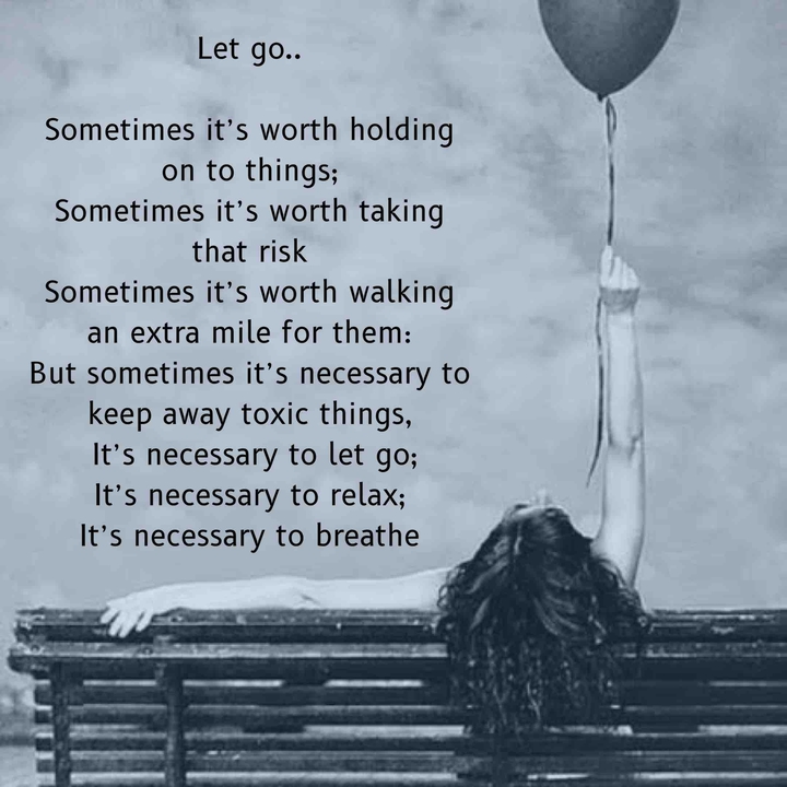 Let go