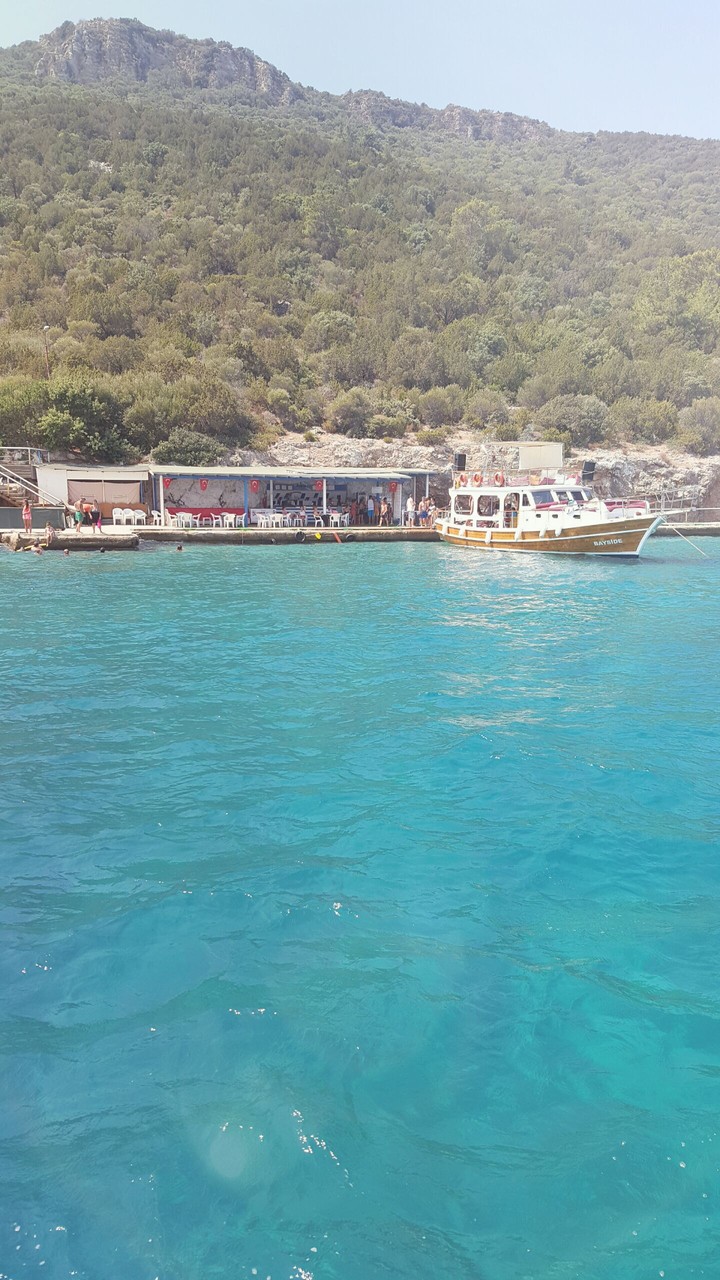 Turquoise water