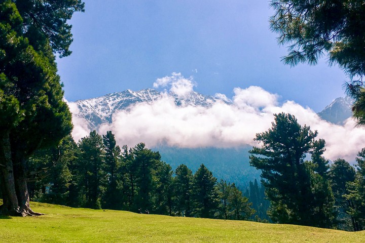 Into the mountains