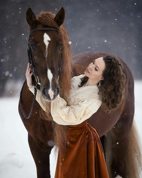 horse, mane achtergronden