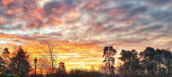 Fire in the sky