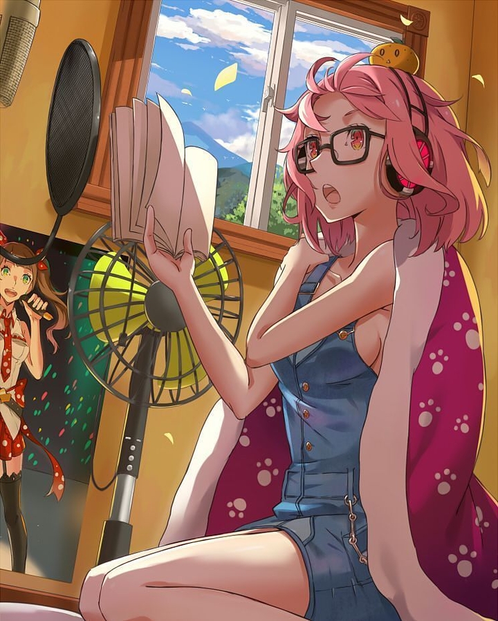 Anime Girl In Summer