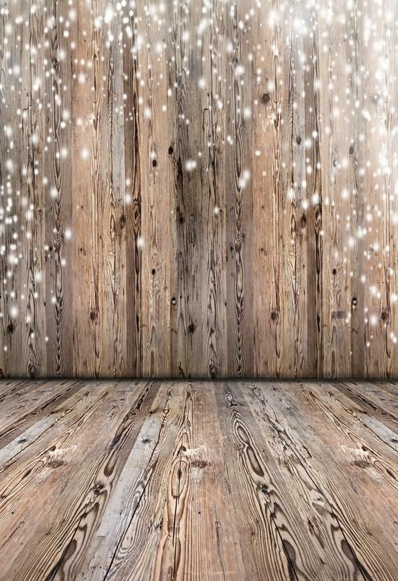 lights on wood