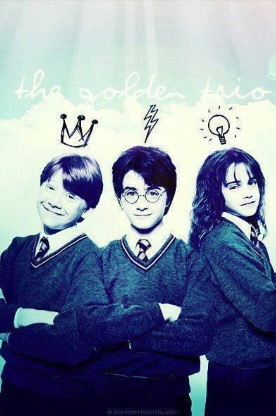 harry&ron&hermiona