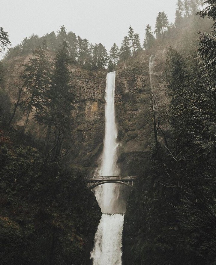 Waterfall in Portland, Oregon