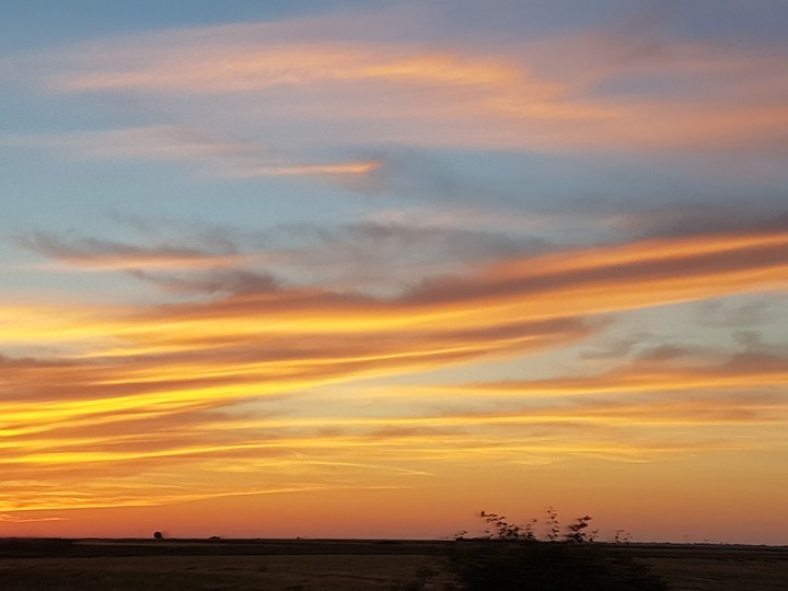 Sunset in Serbia