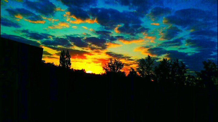 beautiful sunset