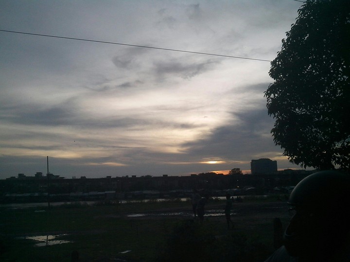 sunset sky