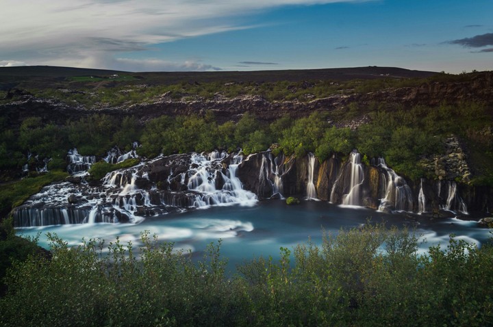 waterfalls