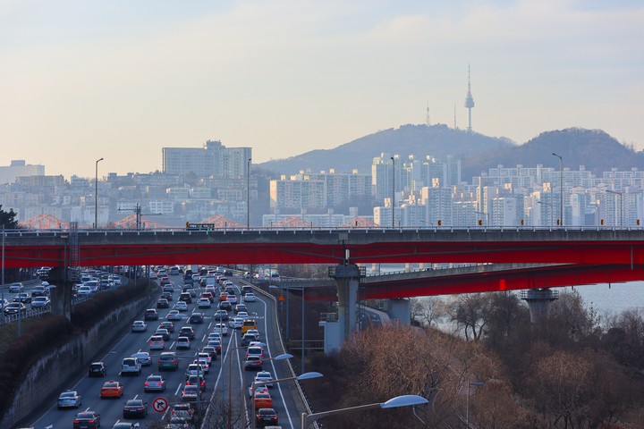 성수대교에서