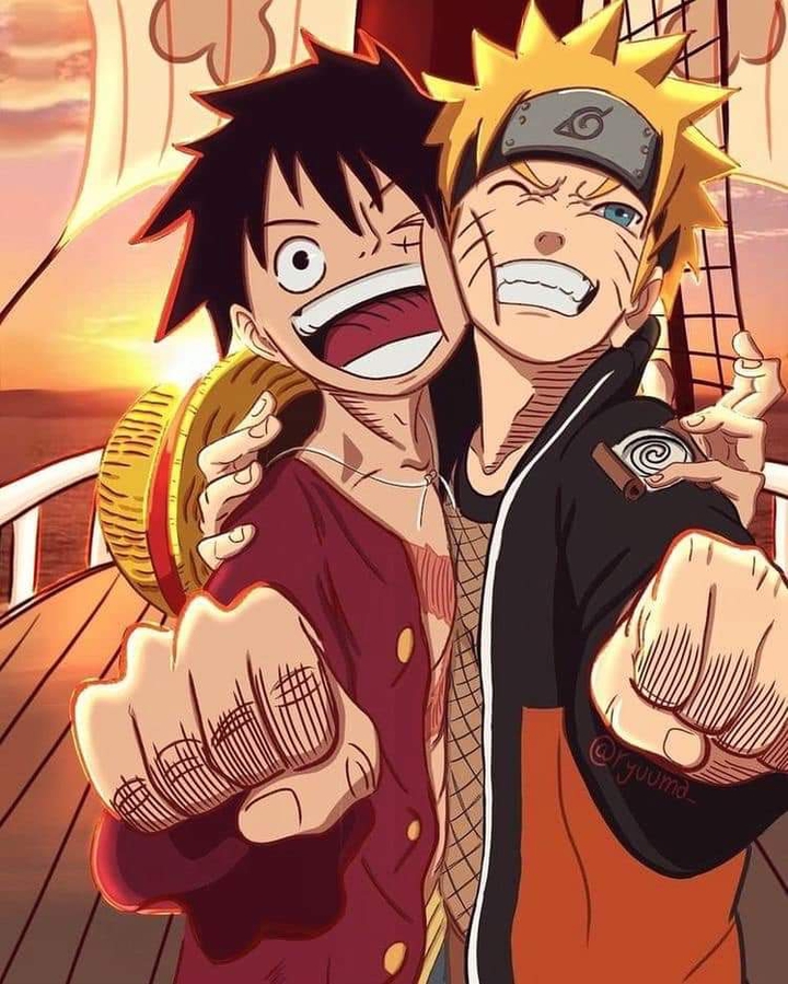 luffy and naruto