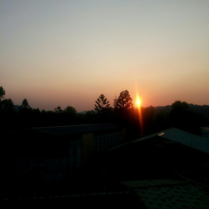 夕陽
