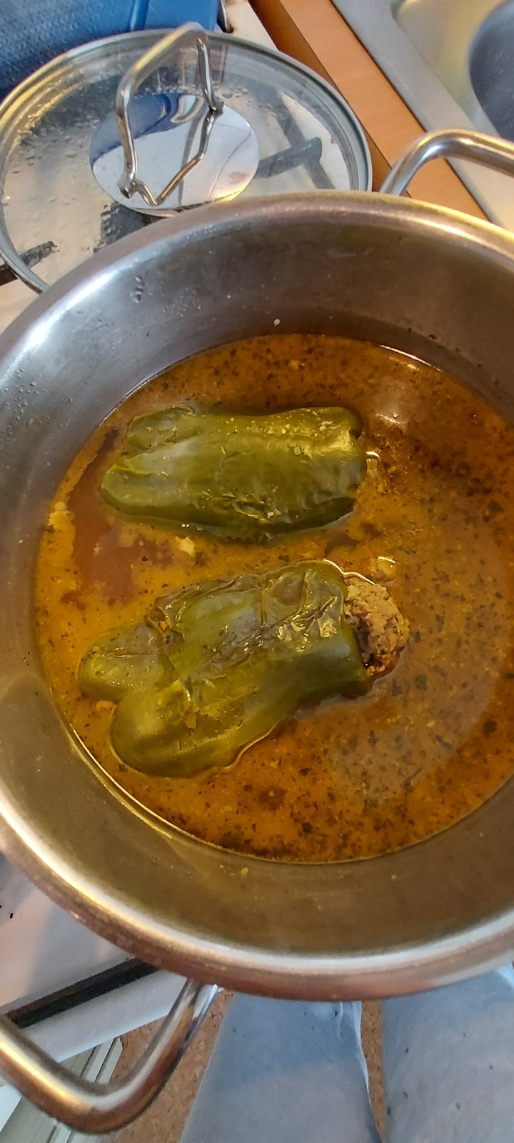 is Paprika gefült mit Hackfleisch