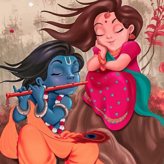 Radha Krishna <3