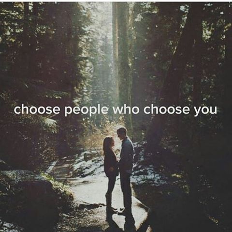 choose people who choose u