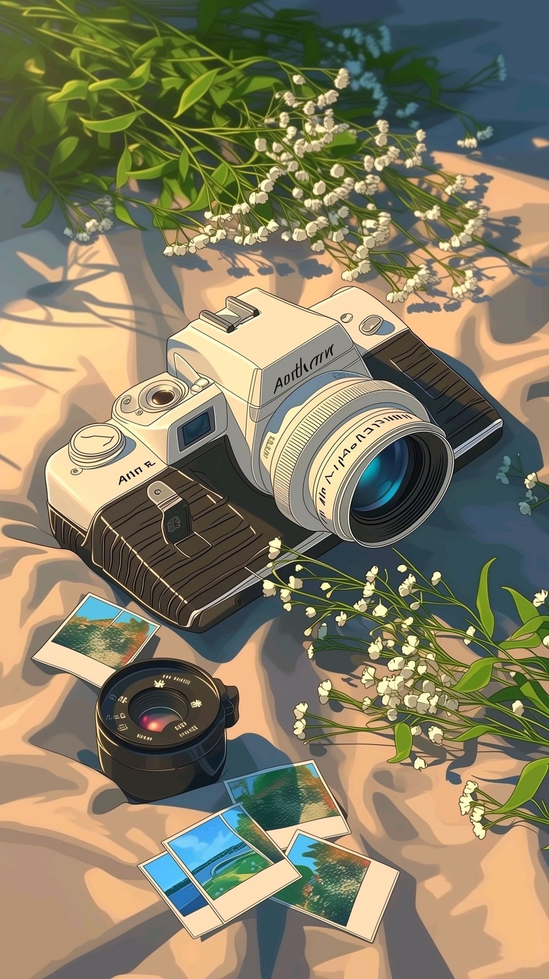lens, Camera achtergronden