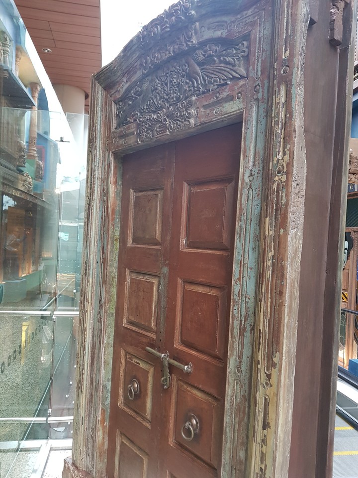 Traditional Indian entrance door