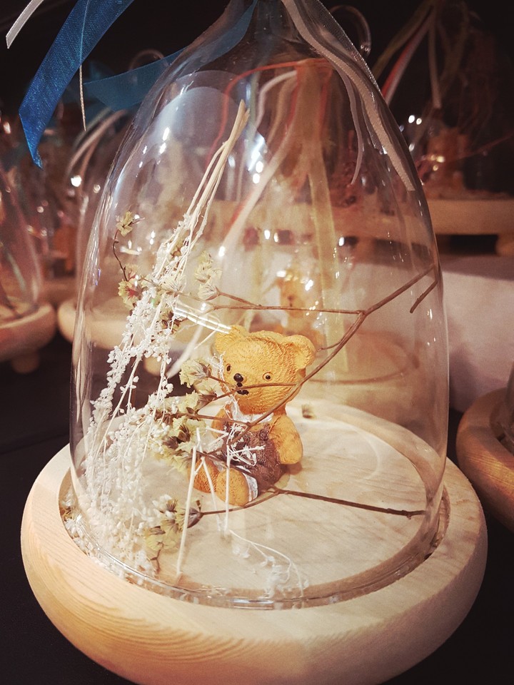 teddy in a bottle