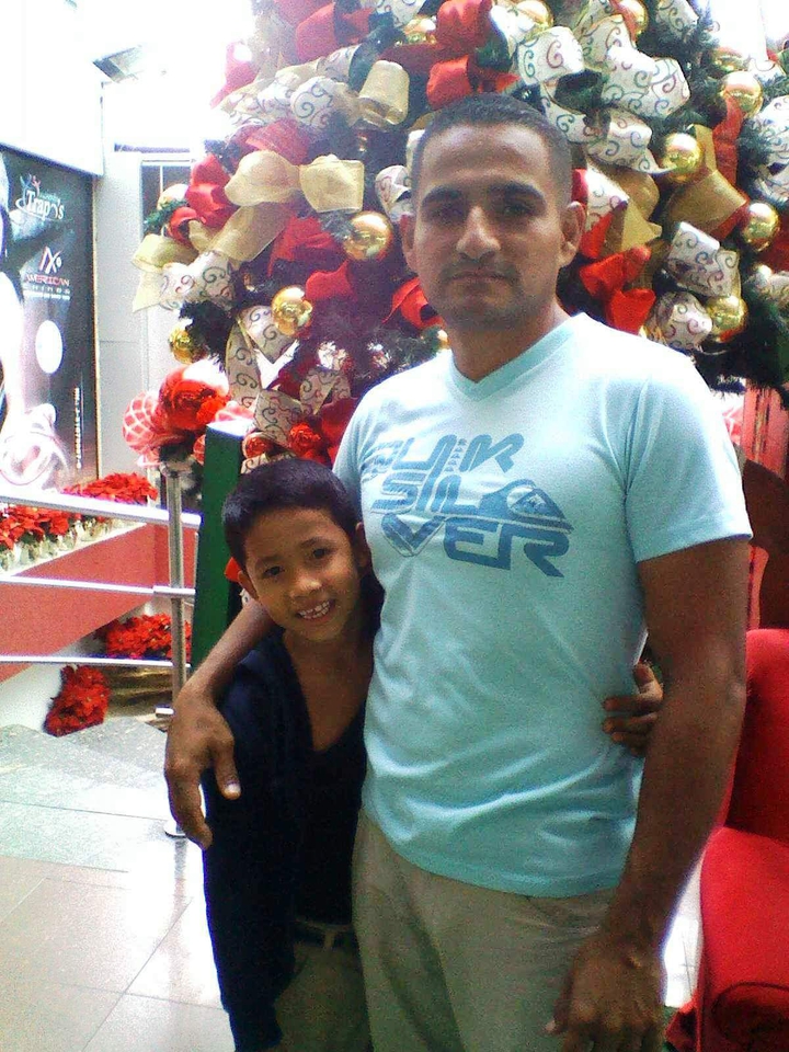 Daniel y papá