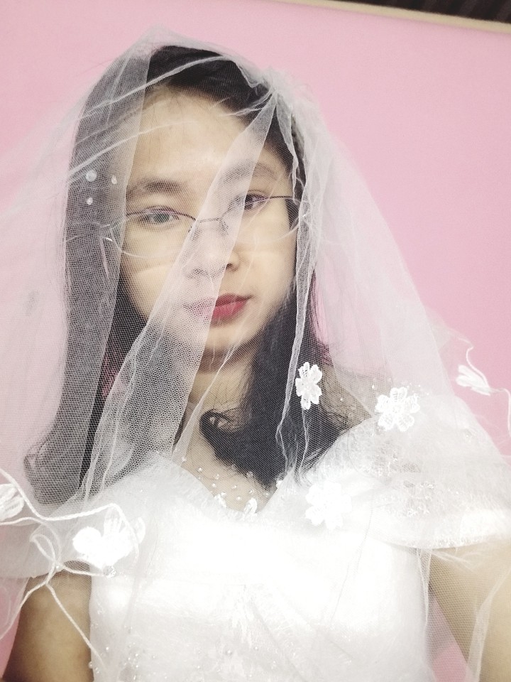 sad bride