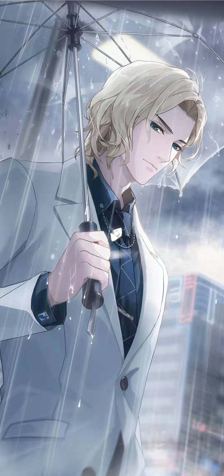 in the middle of rain
