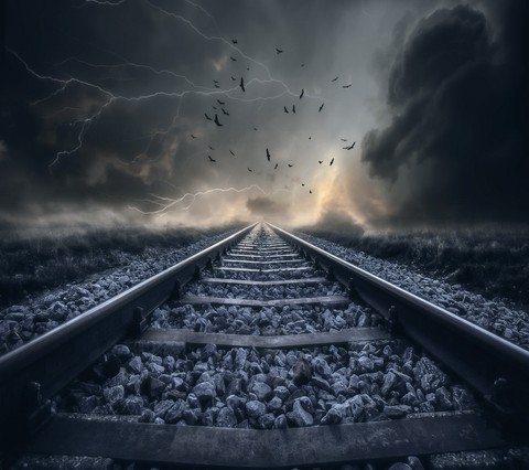 cloud, horizon桌布