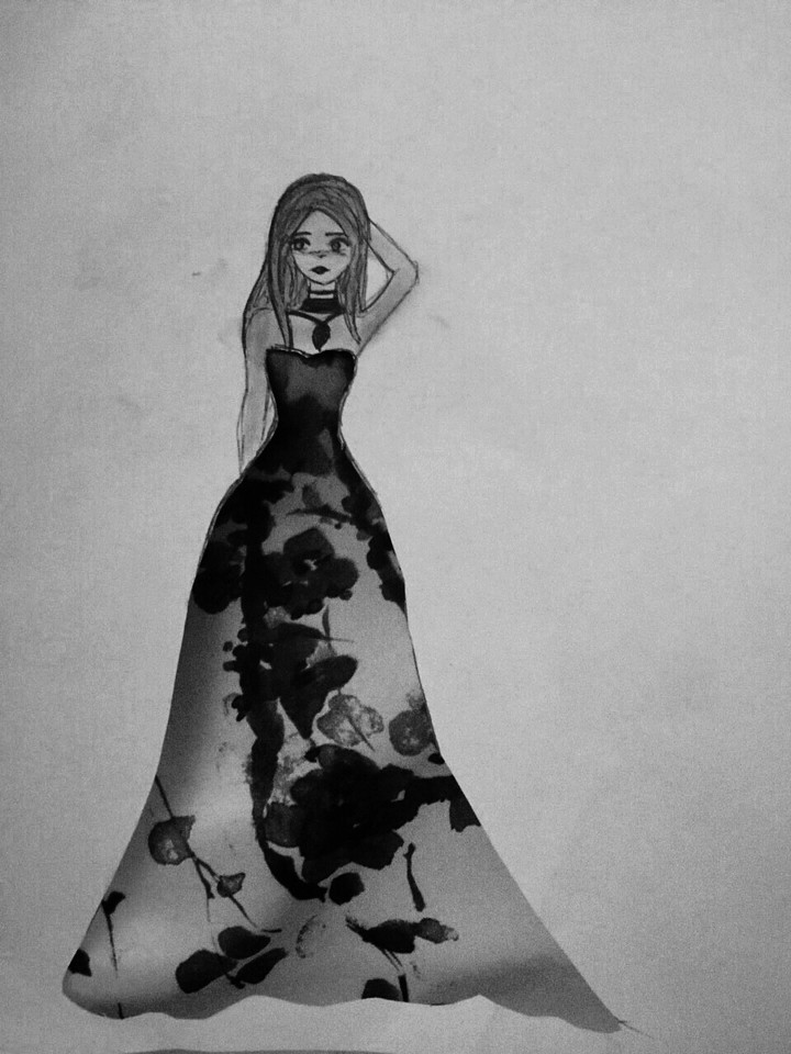 la fille au fleur