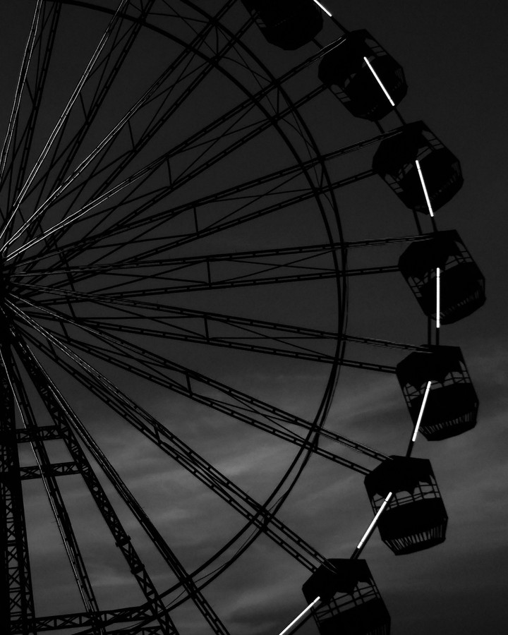 There's never a sad day in a Ferris wheel