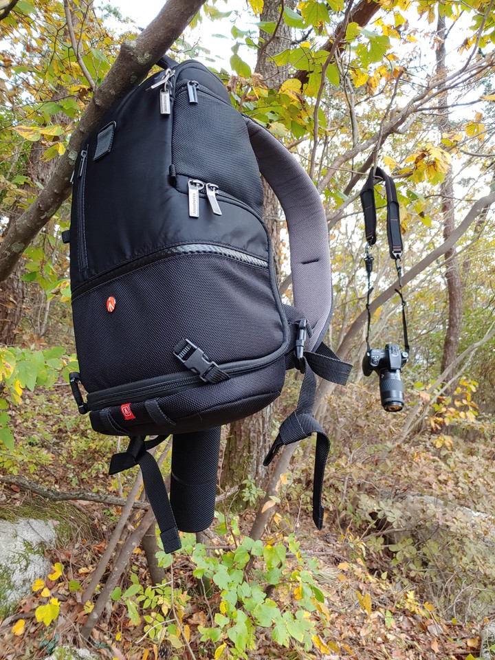 my camera bag and sony camera