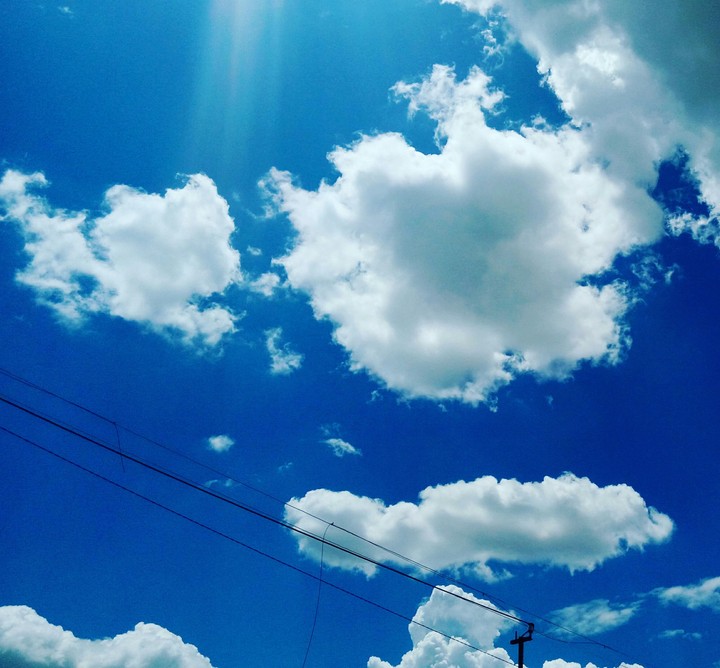 the sky fall down
