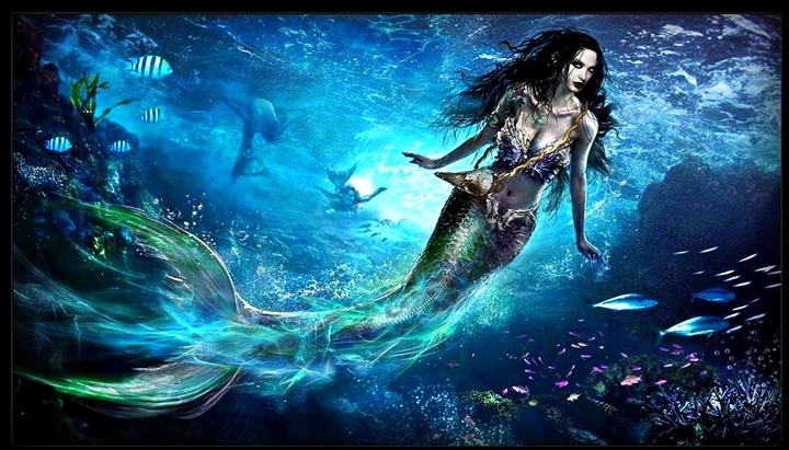 dark mermaid