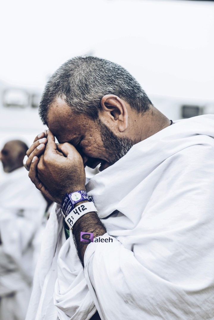asking for god mercy..