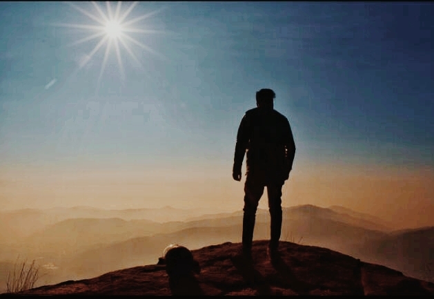 above the world.
